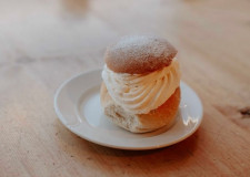 Fastelavensbolle med krem