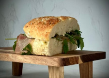 Foccacia med Birkebeinerspekeskinke